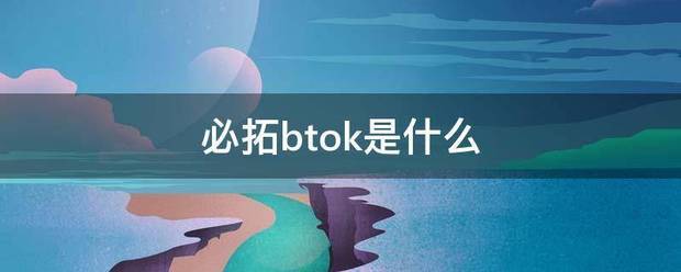 必拓btok是什么