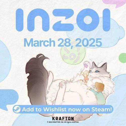 Krafton新游《inZOI》来袭，虚幻5打造超真实生活模拟，2025年抢先体验！