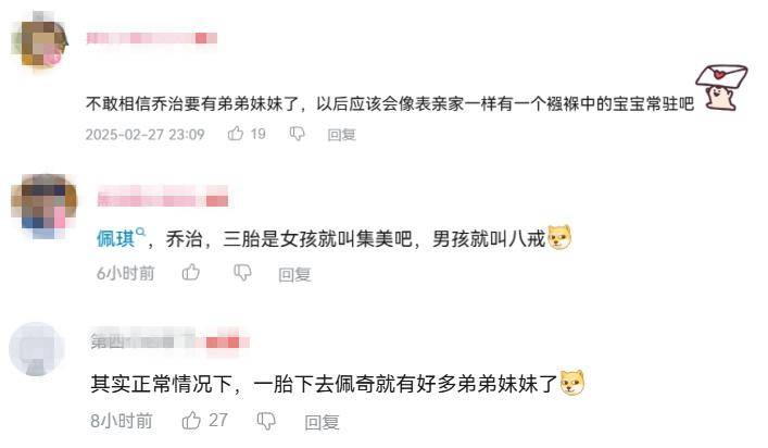 《小猪佩奇》猪妈妈宣布怀三胎，还晒出B超