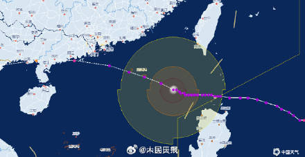 关注！超强台风桦加沙持续逼近
