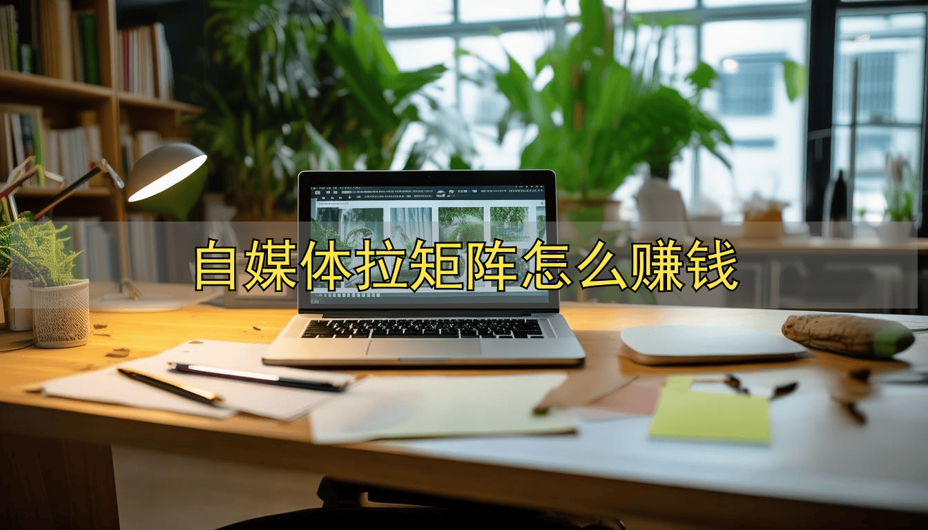 自媒体拉矩阵怎么赚钱