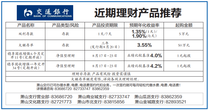 银行七天理财(银行七天理财会亏本吗)